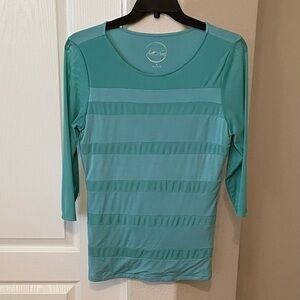 INC International Concepts stripped dressy top